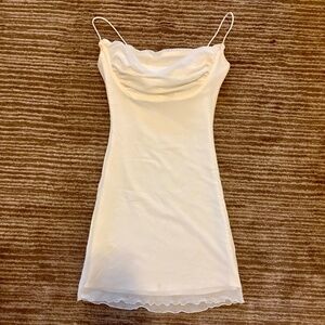 White Princess Polly mini dress